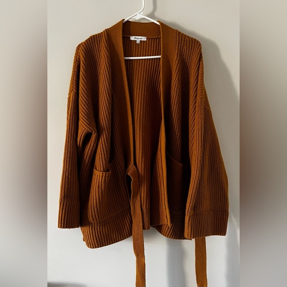 Madewell Madison Side Tie Cardigan - Sz Medium - Picture 5 of 8